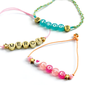Djeco Alphabet Beads Kit
