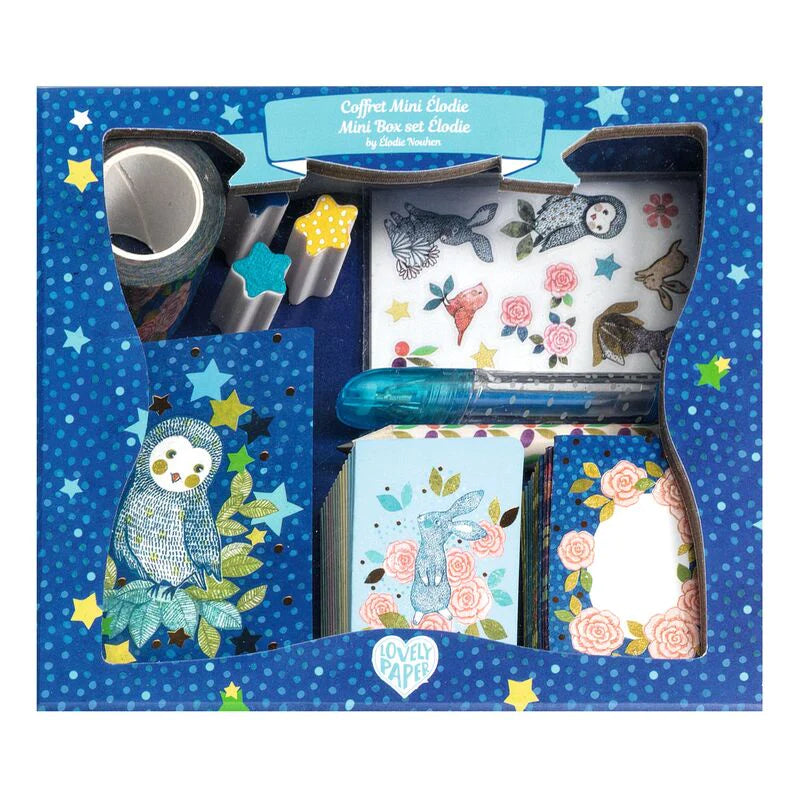 Djeco Mini Elodie Stationery Correspondence Box