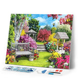Diamond Art Kit 40x50cm - Garden