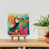Diamond Art Kit Tropical Toucan 25x25cm
