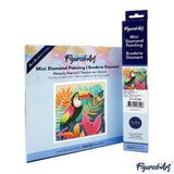 Diamond Art Kit Tropical Toucan 25x25cm