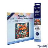 Diamond Art Kit 25x25cm -  Fantasy Fox & Flowers