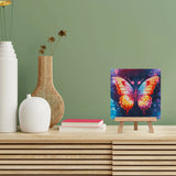 Diamond Art Kit 25x25cm - Sparkling Butterfly
