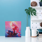 Diamond Art Kit 25x25cm - Pink Mermaid