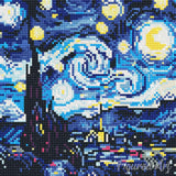 Diamond Art Kit 25x25cm - Vibrant Starry Night