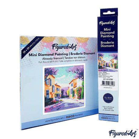 Diamond Art Kit 25x25cm - Spring In Provence