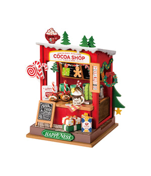 DIY Miniature Wooden Dollhouse- Cocoa Shop