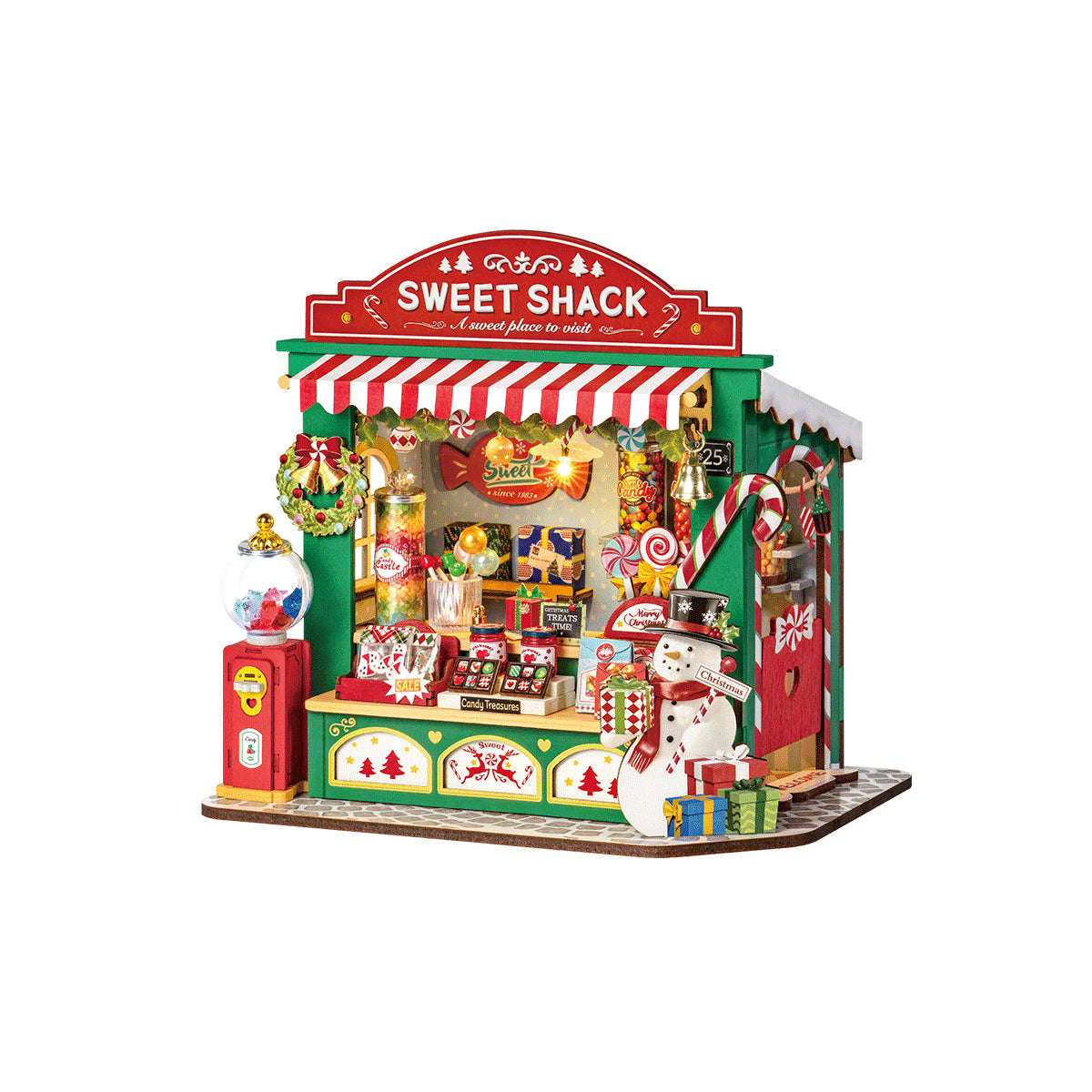 Rolife DIY Miniature House - Christmas Candy Stand