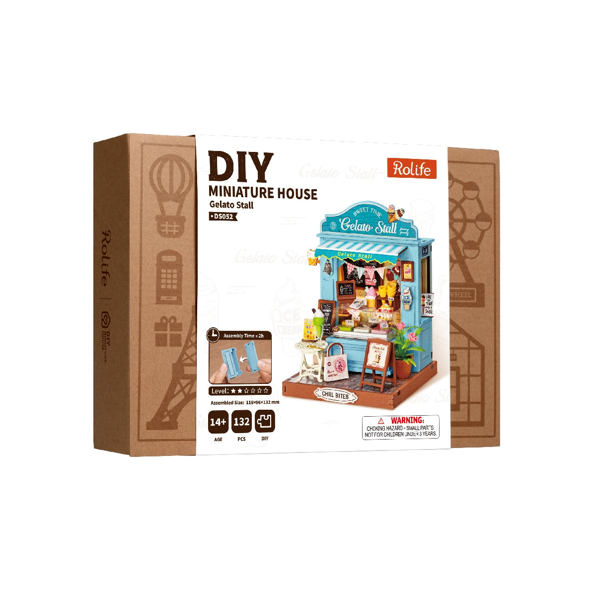 Rolife DIY Miniature House - Gelato Stall