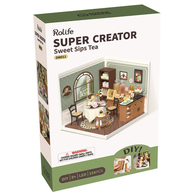 Rolife DIY Miniature House - Sweet Sips Tea