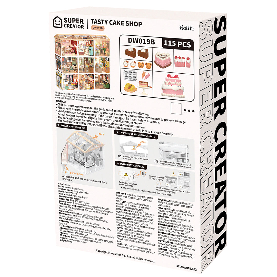 Rolife Super Creator - Tasty Cake Shop