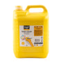 A large yellow plastic jug of Creoll Basic Color poster paint with a white and yellow label, set against a plain white background.