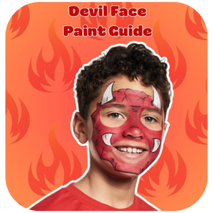 Devil Face Painting Guide