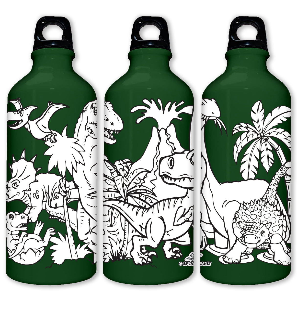Create Your Own Water Bottle Set - Dinosaur