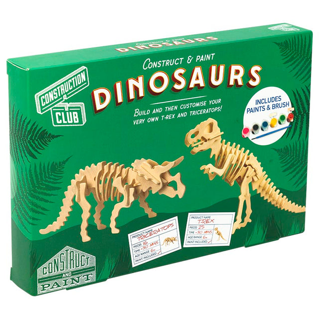 Triceratops & T-Rex Paint Set