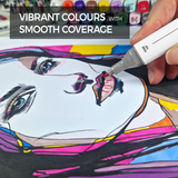 Zieler Graphic Marker Pens and Blending Marker Set