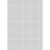 Loose Leaf Paper A4 10mm Squares (Pack of 2500) EN09807