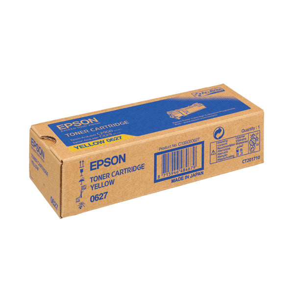 Epson 0627 Toner Cartridge Yellow C13S050627
