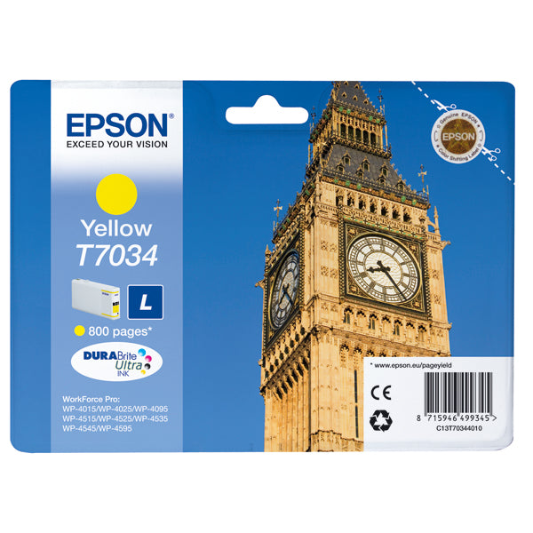 Epson T7034 Ink Durabrite Ult Yellow