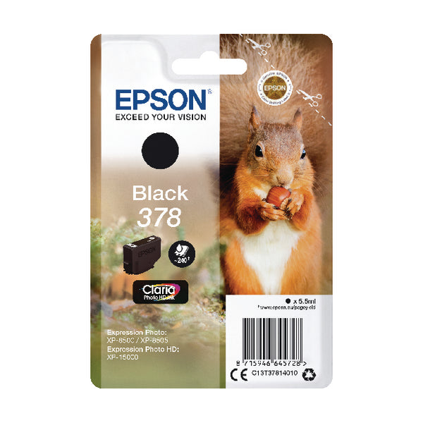 Epson 378 Ink Cart Photo Hd Black