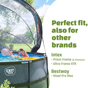 EXIT Dome for Frame Pool Eco- 15ft/ø440-460cm