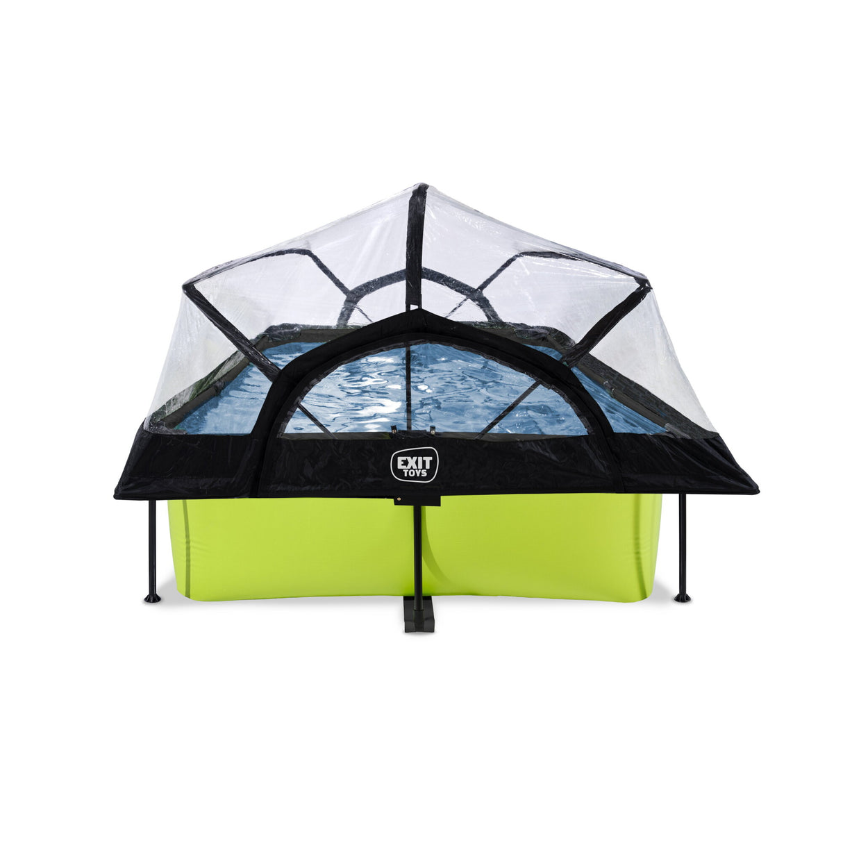 EXIT Lime Rectangular Frame Pool and cover - Shallow
