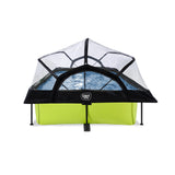 EXIT Lime Rectangular Frame Pool and cover - Shallow