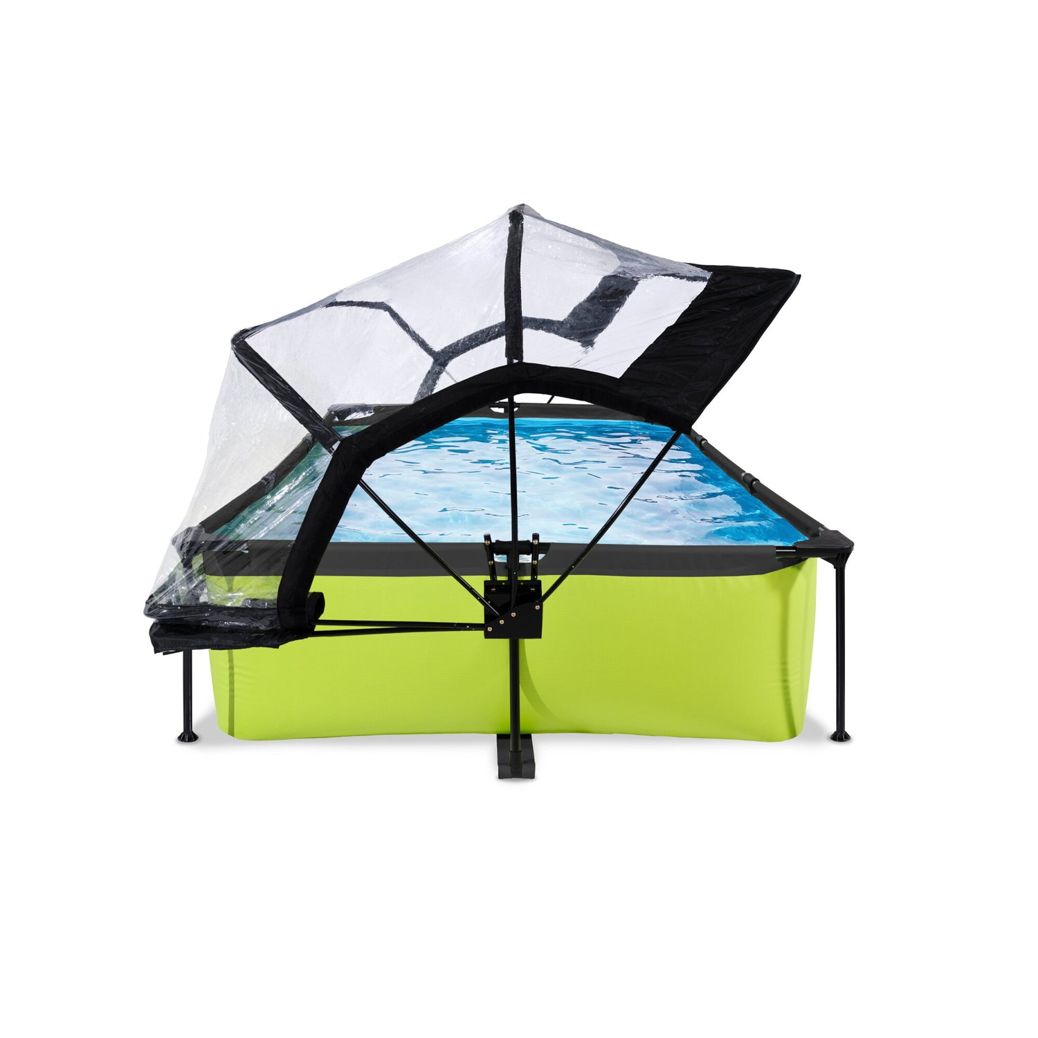 EXIT Lime Rectangular Frame Pool and cover - Shallow