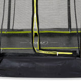 EXIT Silhouette Ground Rectangular Trampoline Safety Net Zipper