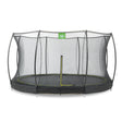EXIT Silhouette Ground Trampoline + Safetynet 366cm (12ft)