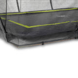 EXIT Silhouette Rectangle Trampoline Black Padding