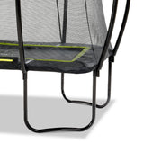 EXIT Silhouette Rectangle Trampoline Black With Legs
