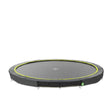 Exit Silhouette Ground Sports Trampoline Ø366Cm - Black