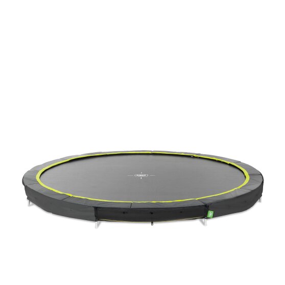 Exit Silhouette Ground Sports Trampoline Ø366Cm - Black