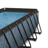 EXIT Frame Pool - 4x2x1.22m (12v Sand filter)