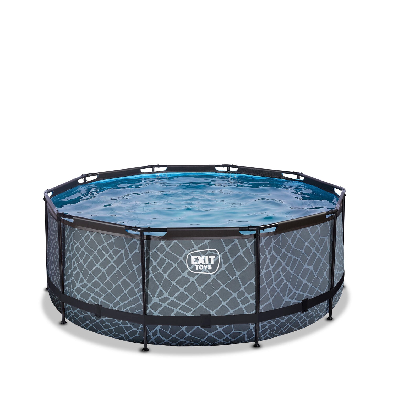 EXIT Stone Round Frame Pool - ø360