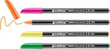 Edding 1200 Neon Colour Pens (Pack of 4)