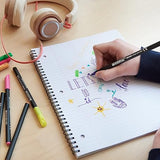 Edding 1200 Neon Colour Pens (Pack of 4)