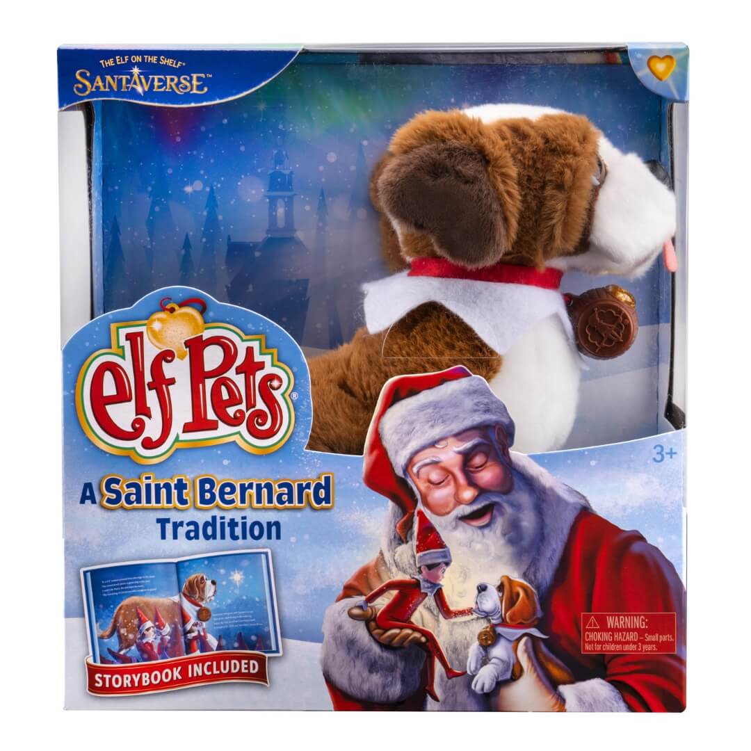 Elf on the Shelf Elf Pets: A St. Bernard Tradition