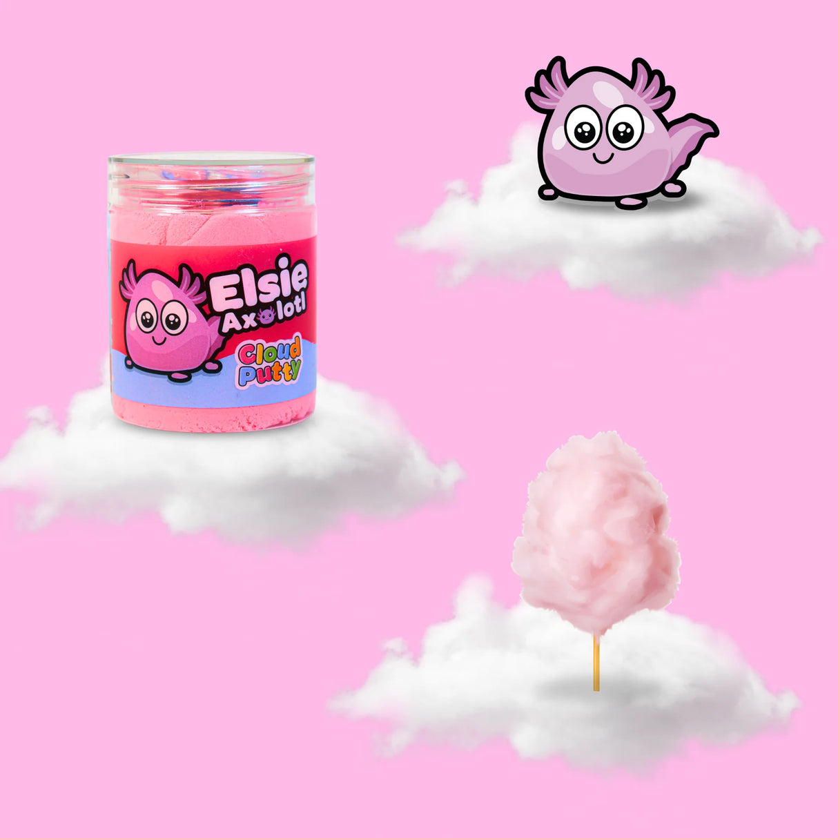 Cloud Putty - Elsie Axolotl