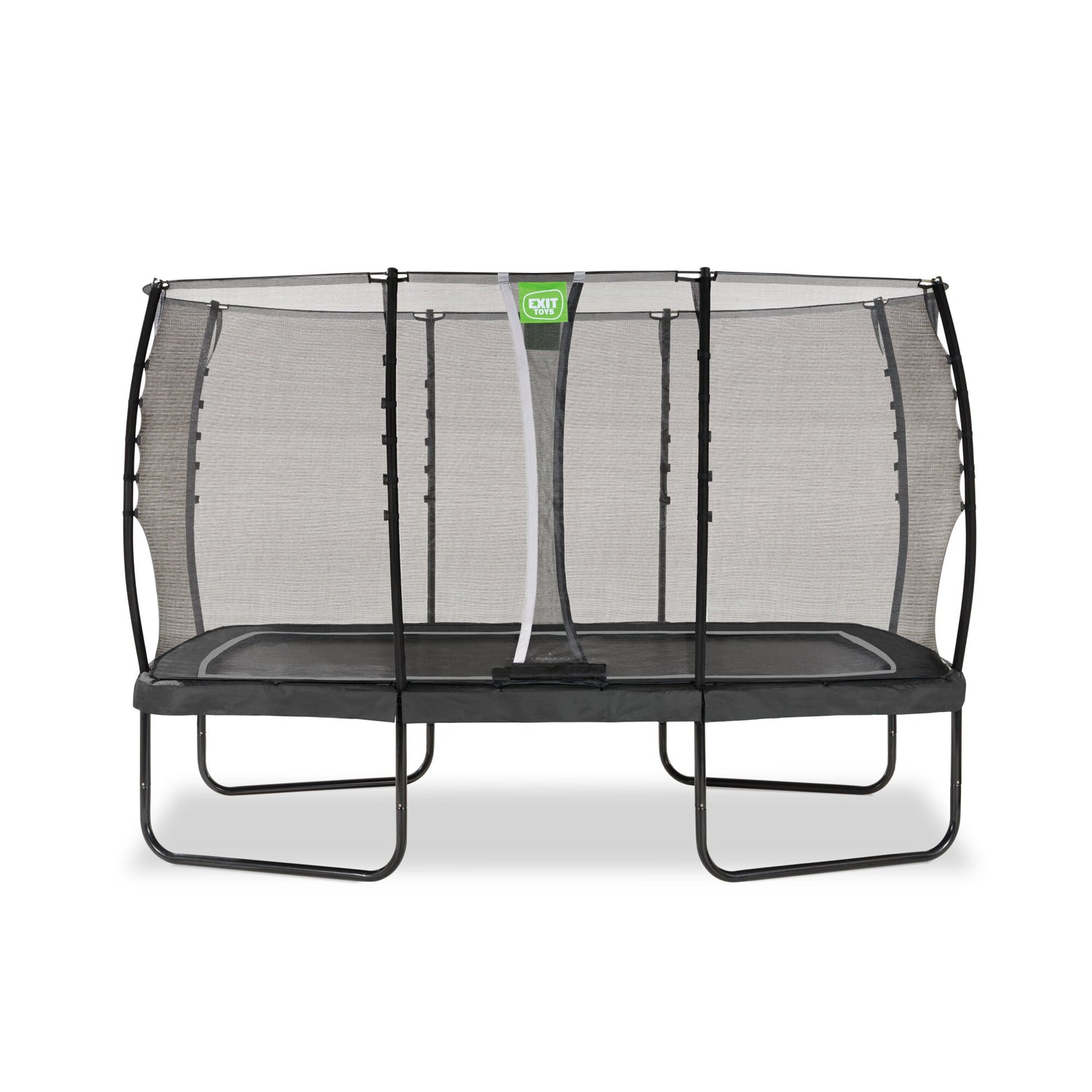 Exit Allure Classic Rectangular Trampoline - 7 x 12 Ft (Black)