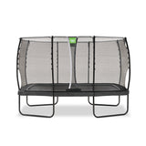 Exit Allure Classic Rectangular Trampoline - 7 x 12 Ft (Black)