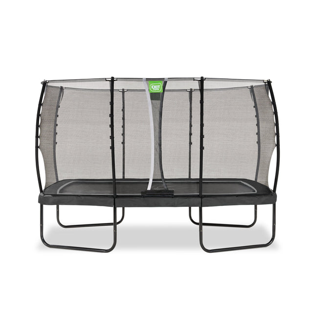 Exit Allure Classic Rectangular Trampoline - 7 x 12 Ft (Black)