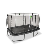 Exit Allure Classic Rectangular Trampoline - 7 x 12 Ft (Black)