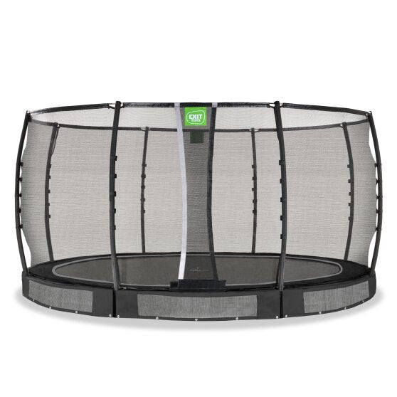Exit Premium Ground Trampoline Ø427Cm Black