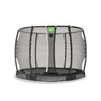 Exit Allure Premium Ground Trampoline - Ø 10 Ft Black