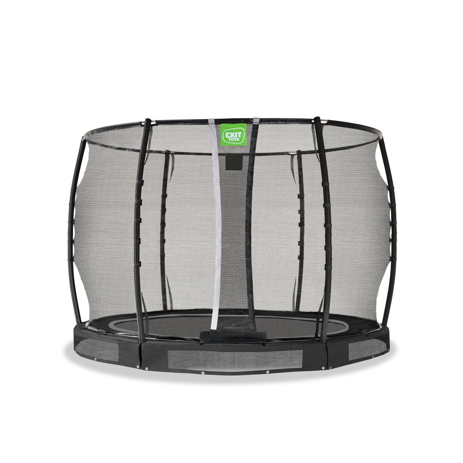 Exit Allure Premium Ground Trampoline - Ø 10 Ft Black
