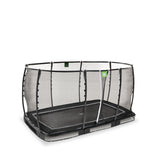 Exit Allure Premium In-Ground Trampoline - 7 x 12 Ft (Black)