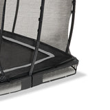 Exit Allure Premium In-Ground Trampoline - 7 x 12 Ft (Black)