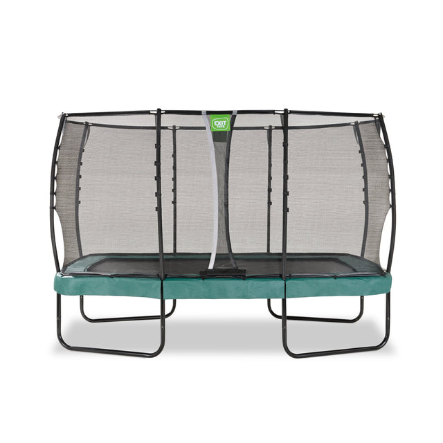 Exit Allure Premium Rectangular Trampoline - 7 x 12 Ft (Green)